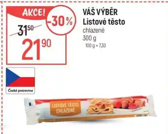 Globus Váš výběr Listové těsto nabídka