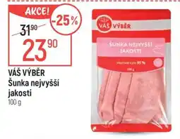 Globus Váš výběr Šunka nejvyšší jakosti nabídka