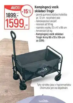 Globus Kempingový vozík skládací Trogir nabídka