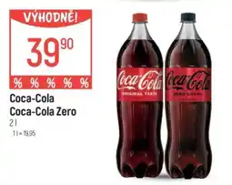 Globus COCA-COLA, COCA-COLA ZERO nabídka