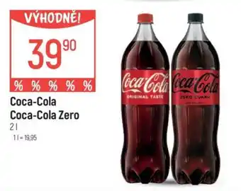 Globus COCA-COLA, COCA-COLA ZERO nabídka