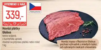 Globus Hovězí plátky Globus nabídka