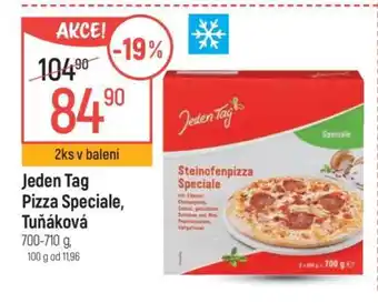 Globus Jeden Tag Pizza Speciale, Tuňáková nabídka