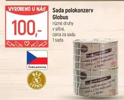 Globus Sada polokonzerv Globus nabídka