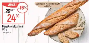 Globus Bageta celozrnná nabídka