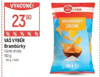 Globus Váš Výběr Brambůrky nabídka