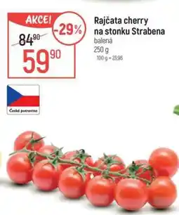 Globus Rajčata cherry na stonku Strabena nabídka