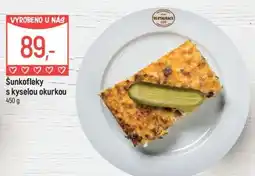 Globus Šunkofleky s kyselou okurkou nabídka
