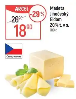 Globus Madeta Jihočeský eidam 20 % t. v s nabídka