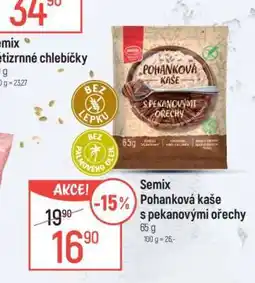 Globus Semix Pohanková kaše s pekanovými ořechy nabídka