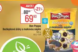 Globus Don Peppe Bezlepkové šišky s makovou náplní nabídka