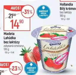 Globus Madeta Lahůdka bez laktózy zakysaná smetana nabídka