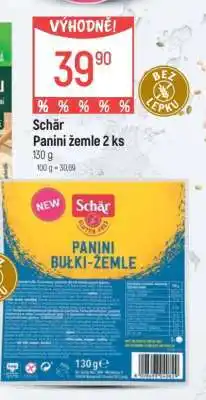 Globus Schär Panini žemle 2 ks nabídka