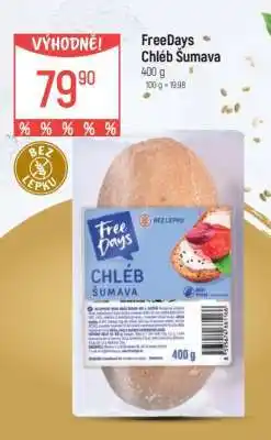 Globus FreeDays Chléb Šumava nabídka