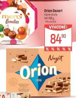Globus Orion Dezert nabídka