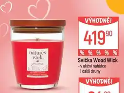 Globus Svíčka Wood Wick nabídka