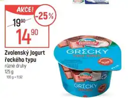 Globus ZVOLENSKÝ Jogurt řeckého typu nabídka