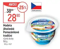Globus Madeta Jihočeské Pomazánkové tradiční nabídka