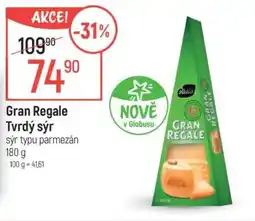 Globus GRAN REGALE Tvrdý sýr nabídka