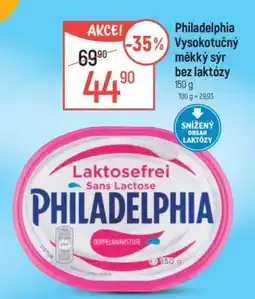 Globus Philadelphia Vysokotučný měkký sýr bez laktózy nabídka