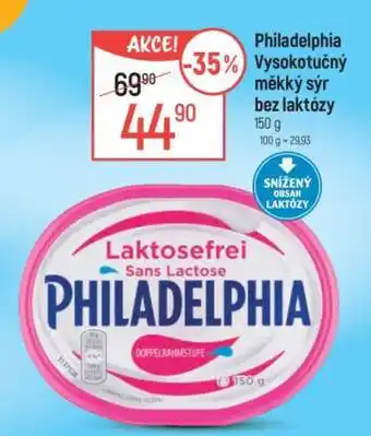 Globus Philadelphia Vysokotučný měkký sýr bez laktózy nabídka