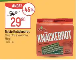 Globus Racio Knäckebrot nabídka