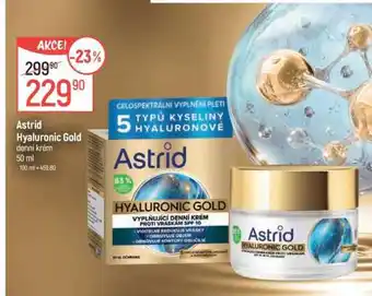 Globus Astrid Hyaluronic Gold denní krém nabídka