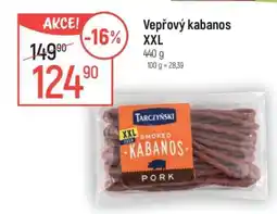 Globus Vepřový kabanos XXL nabídka
