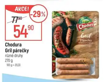 Globus Chodura Gril Párečky nabídka