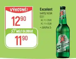 Globus Excelent světlý ležák 0,5 l nabídka