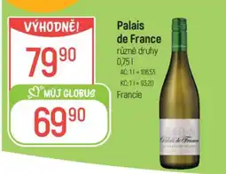Globus Palais de France nabídka