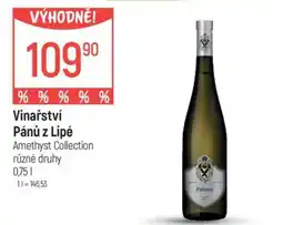 Globus Vinařství Pánů z Lipé Amethyst Collection nabídka