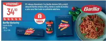 Globus Barilla těstoviny nabídka