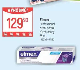Globus Elmex Professional zubní pasta nabídka