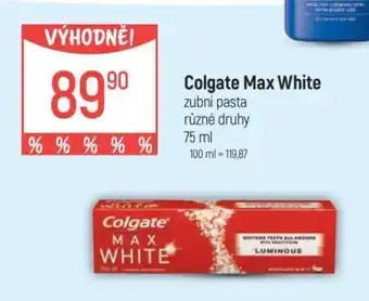Globus Colgate Max White nabídka