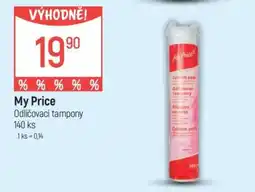 Globus My Price odličovací tampóny nabídka