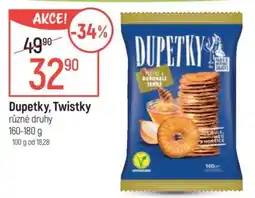 Globus Dupetky, Twistky nabídka