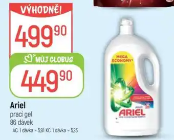 Globus Ariel Prací gel nabídka