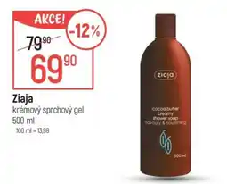 Globus Ziaja krémový sprchový gel nabídka
