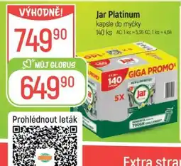 Globus Jar Platinum kapsle do myčky nabídka