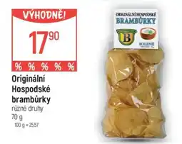 Globus Originální hospodské brambůrky nabídka