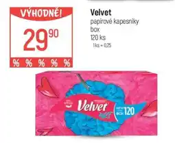 Globus VELVET Papírové kapesníky nabídka
