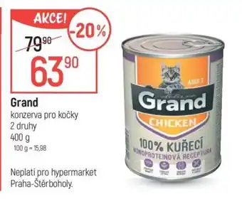 Globus Grand konzerva pro kočky nabídka