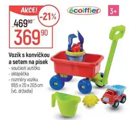 Globus Vozík s konvičkou a setem na písek nabídka