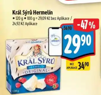 Albert Král Sýrů Hermelín nabídka