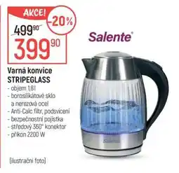 Globus Varná konvice STRIPEGLASS nabídka