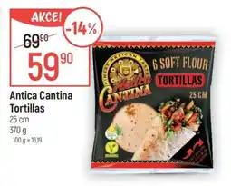 Globus Antica Cantina Tortillas nabídka