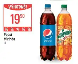 Globus Pepsi, Mirinda nabídka