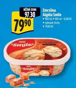 Albert Zmrzlina Algida Smile nabídka
