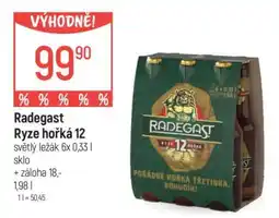 Globus Radegast Ryze Hořká 12 nabídka